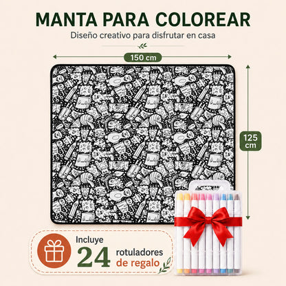 Matalia™ Manta para Colorear